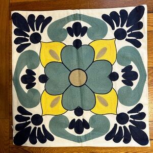 Vibrant Embroidered Cushion Covers - 2 pcs